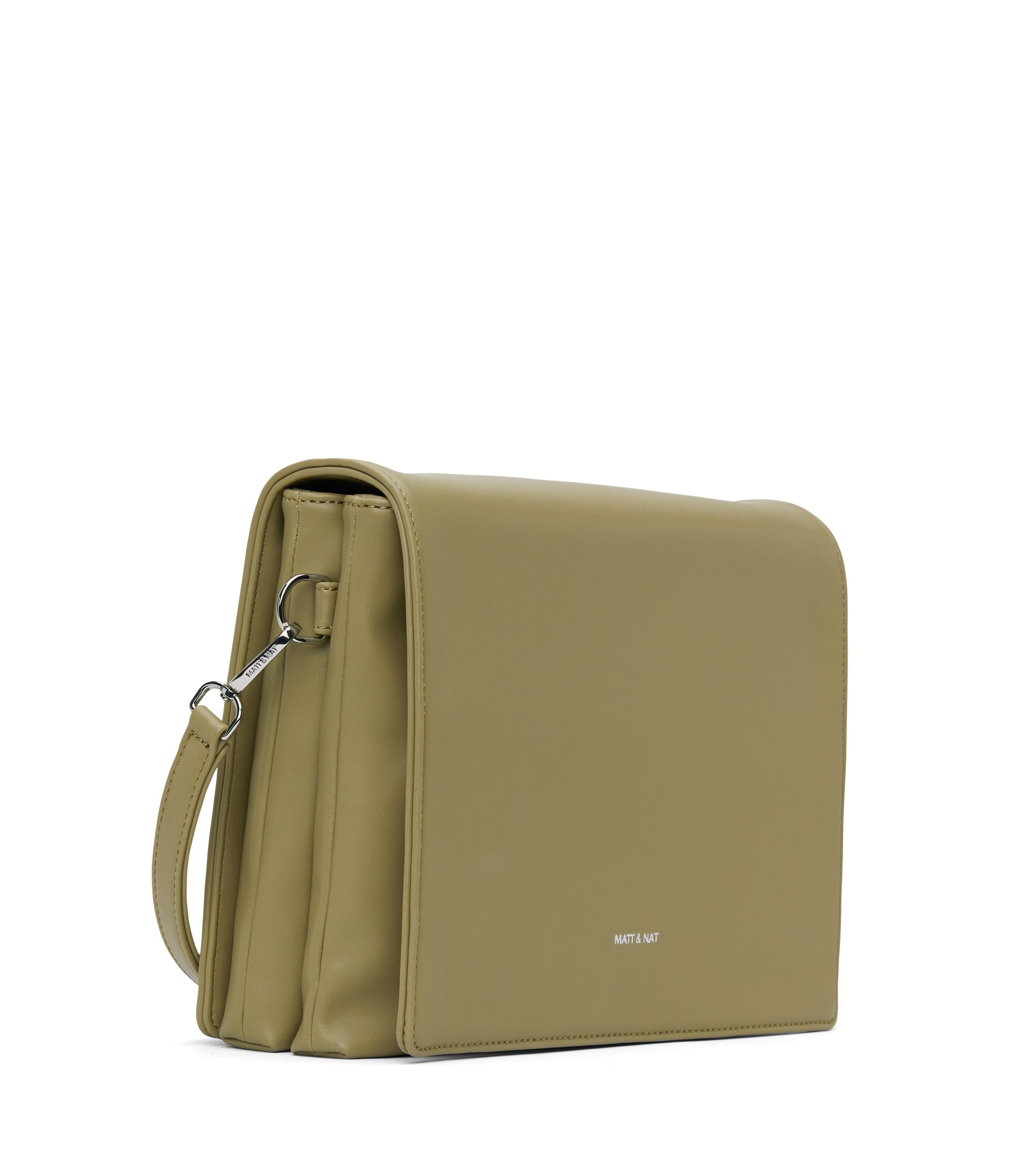 DOVER Vegan Shoulder Bag - Loom | Color: Green - variant::ivy