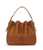 AMBER Vegan Bucket Bag - Purity | Color: Tan - variant::carotene