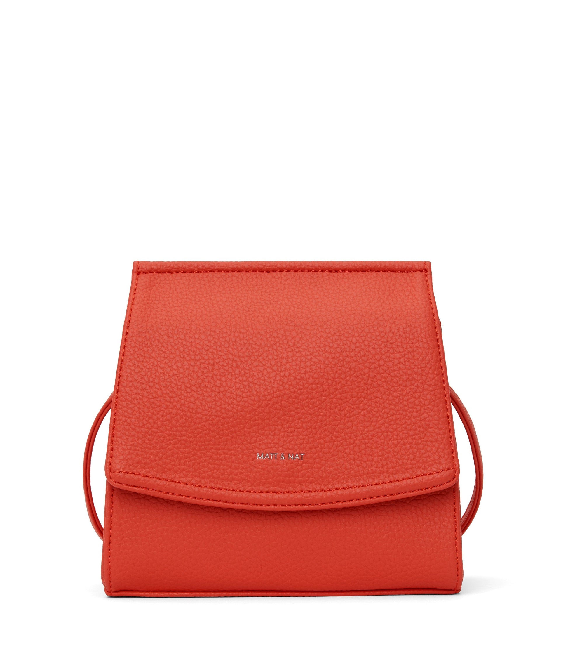 ERIKA Vegan Crossbody Bag - Purity | Color: Red - variant::fleur
