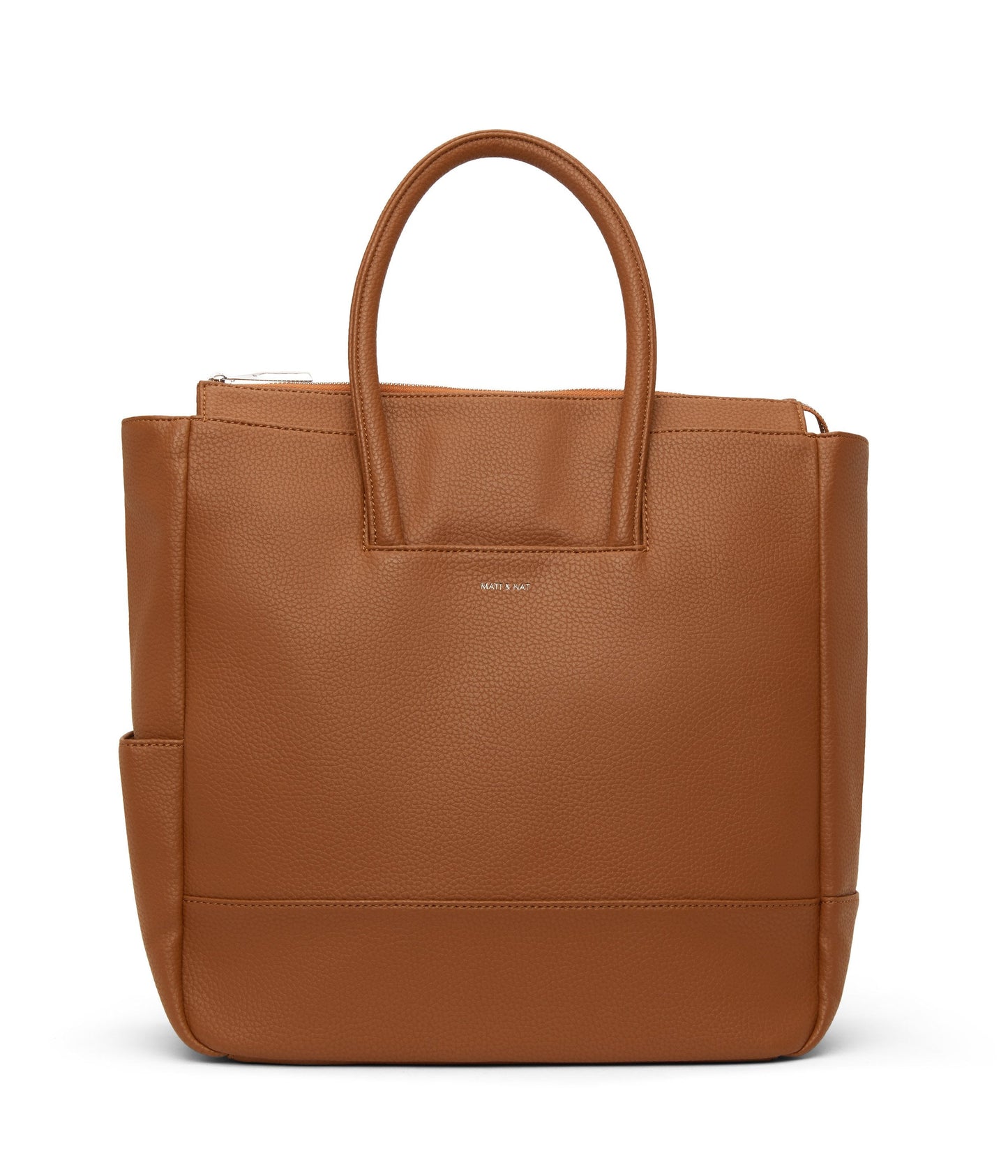 PERCIO Vegan Diaper Bag - Purity | Color: Tan - variant::carotene