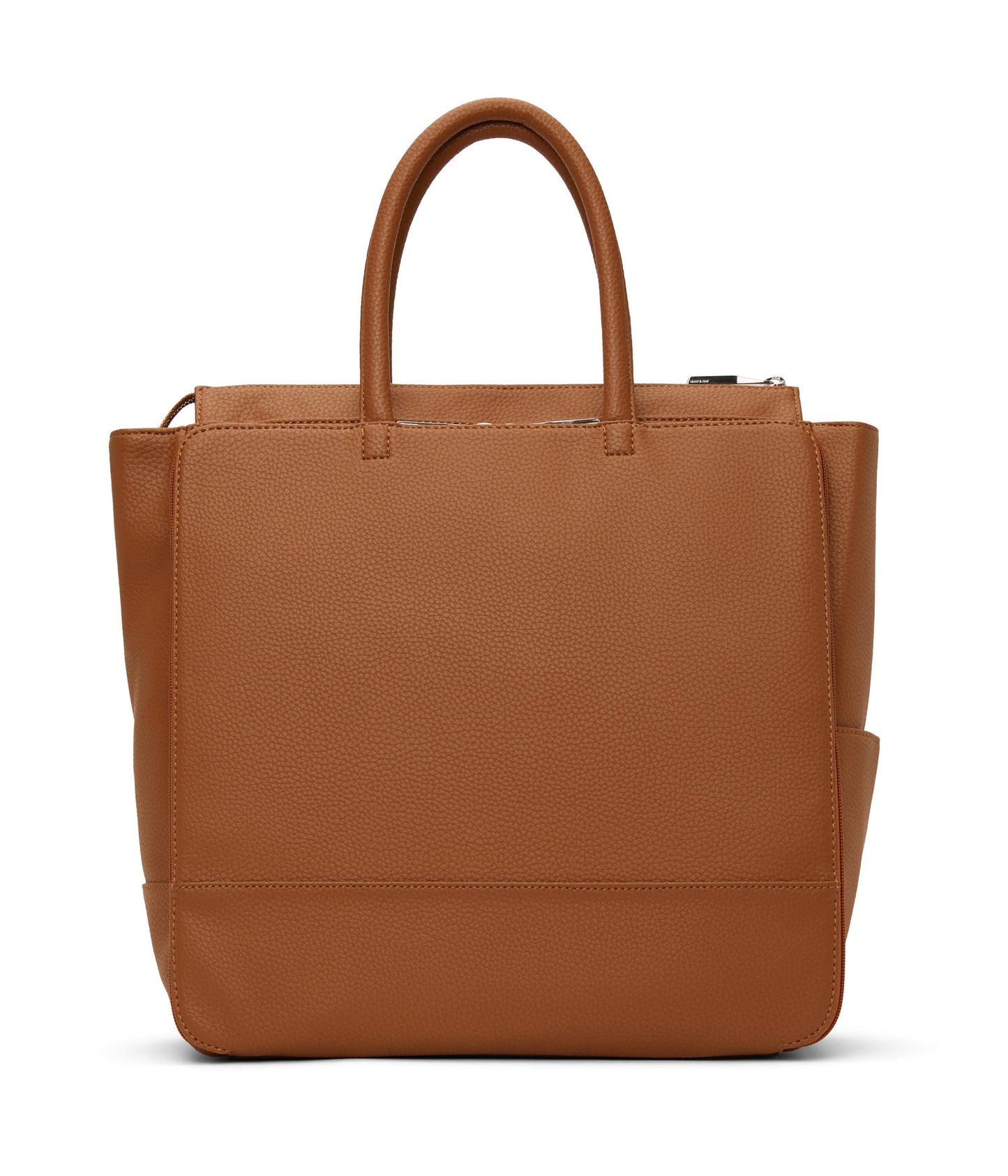 PERCIO Vegan Diaper Bag - Purity | Color: Tan - variant::carotene