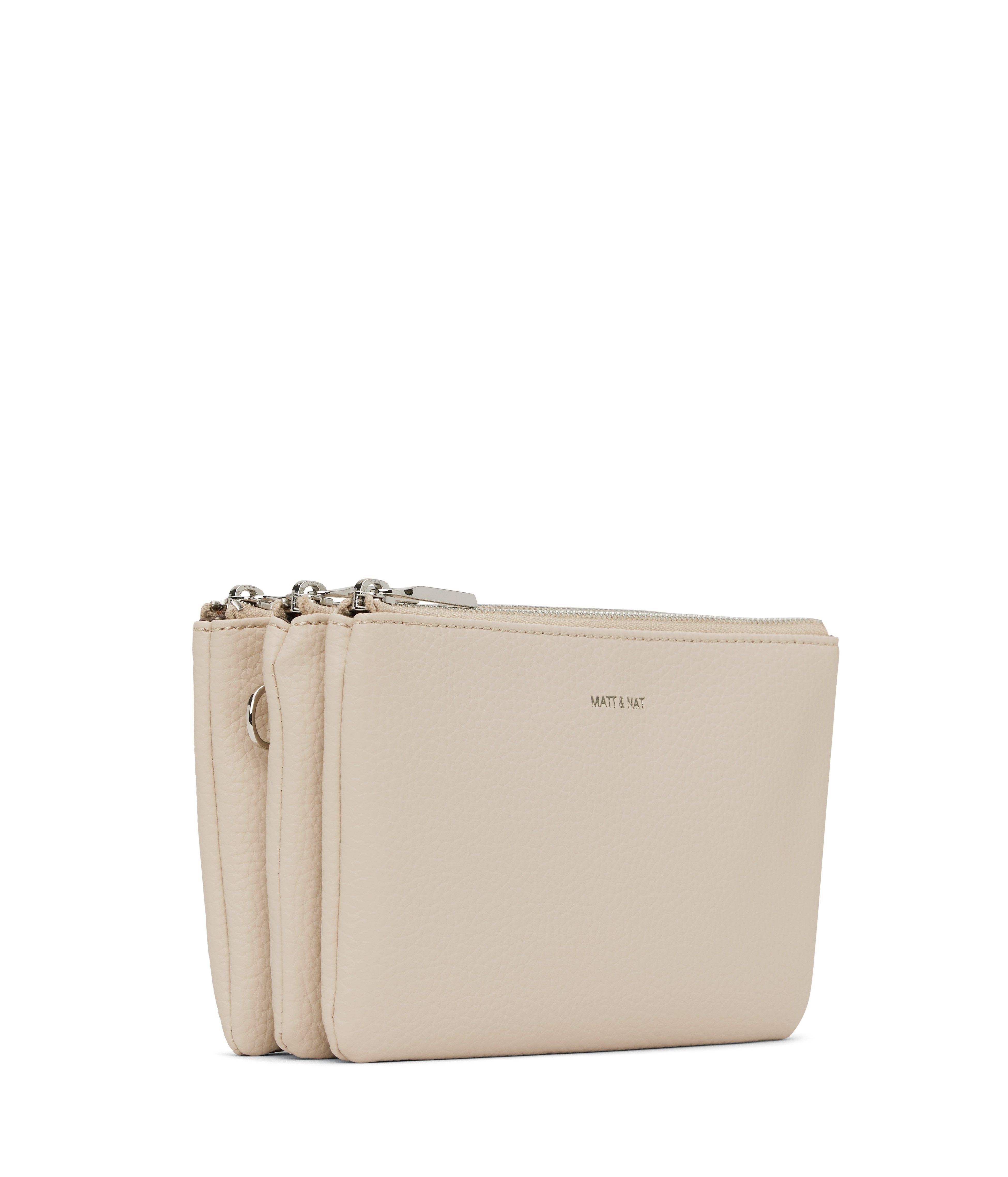 TRIPLET Vegan Crossbody Bag - Purity | Matt & Nat USA