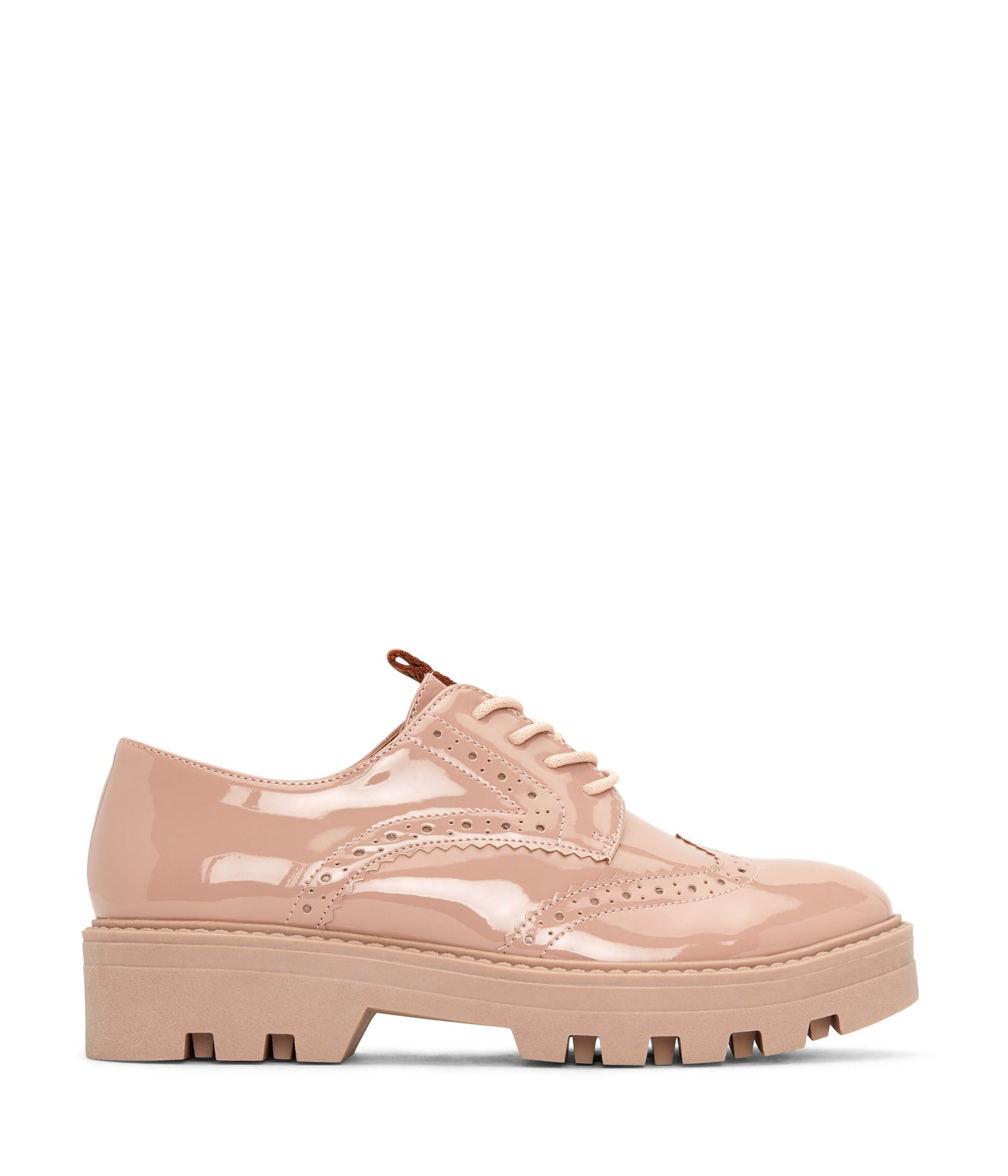 ITZA Women's Vegan Oxford Shoes | Color: Beige - variant::nude