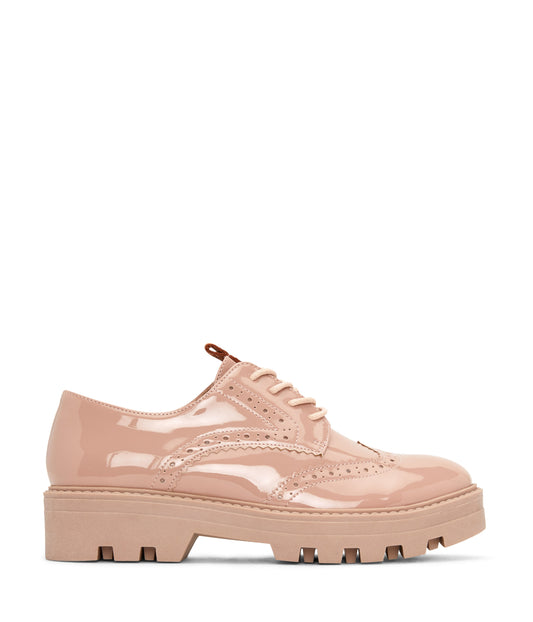 ITZA Women's Vegan Oxford Shoes | Color: Beige - variant::nude