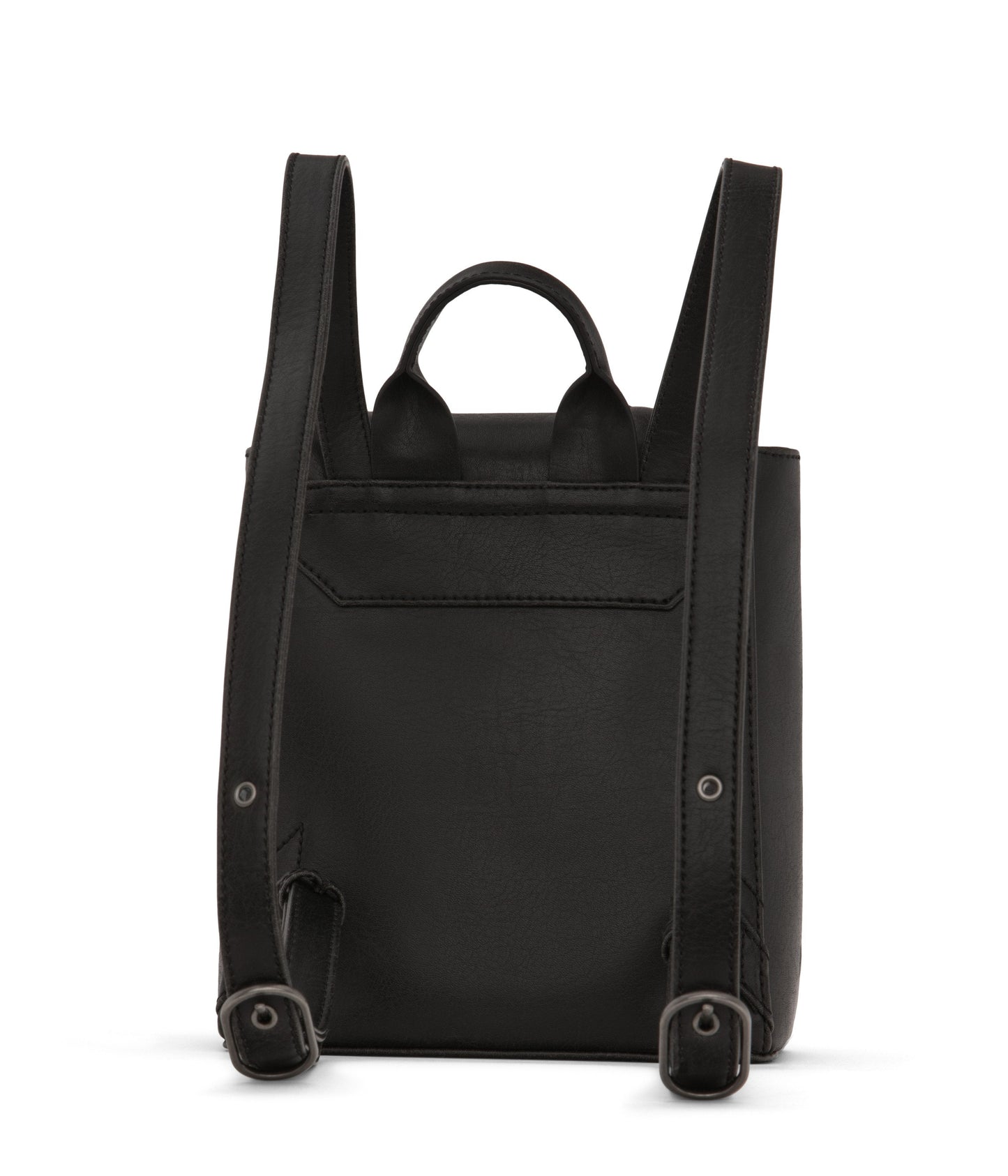 DEELY Vegan Mini Backpack - Vintage | Color: Black - variant::black