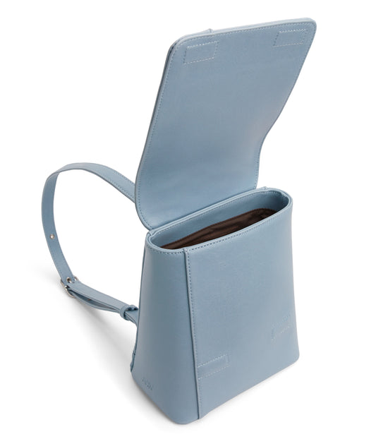 DEELY Vegan Mini Backpack - Vintage | Color: Blue - variant::breeze