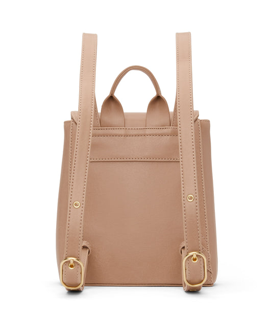 DEELY Vegan Mini Backpack - Vintage | Color: Beige - variant::seed