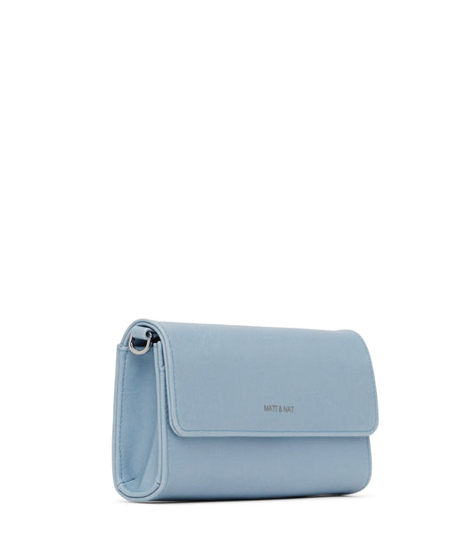DREWMED Vegan Crossbody Bag - Vintage | Color: Blue - variant::breeze