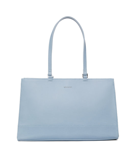 FORA Vegan Satchel - Vintage | Color: Blue - variant::breeze