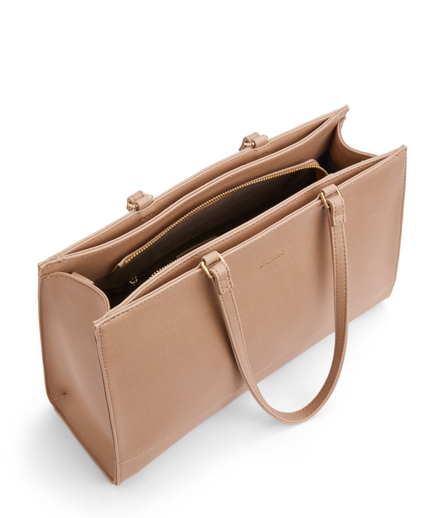 FORA Vegan Satchel - Vintage | Color: Beige - variant::seed
