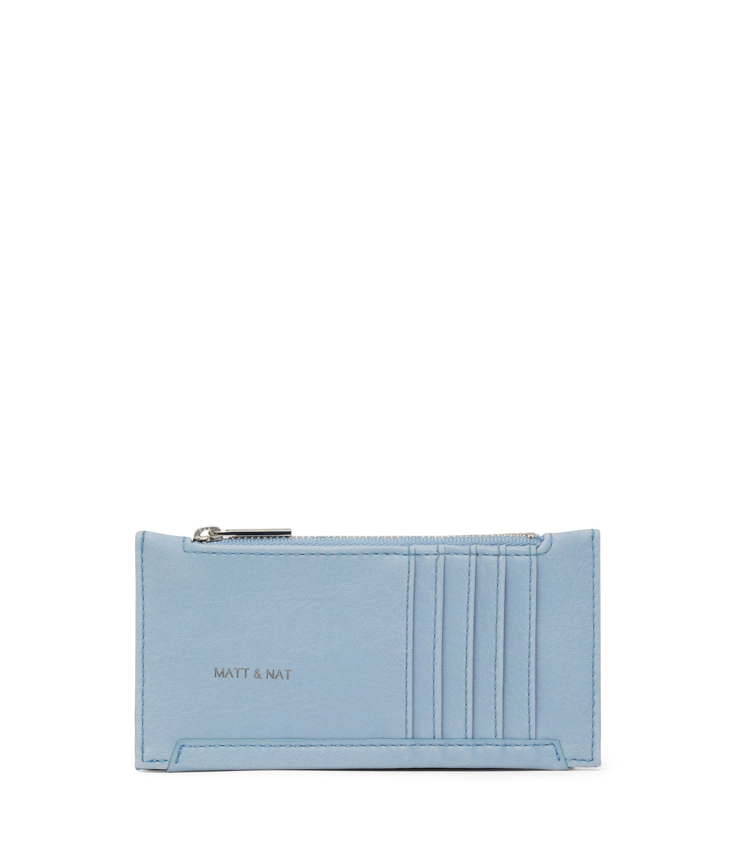 JESSE Slim Vegan Wallet - Vintage | Color: Blue - variant::breeze