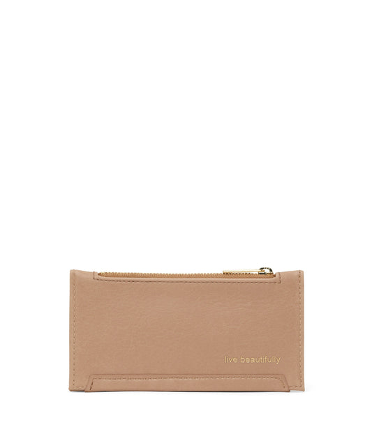 JESSE Slim Vegan Wallet - Vintage | Color: Beige - variant::seed