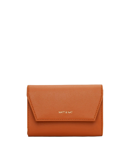 VERASM Small Vegan Wallet - Arbor | Color: Orange - variant::ginger