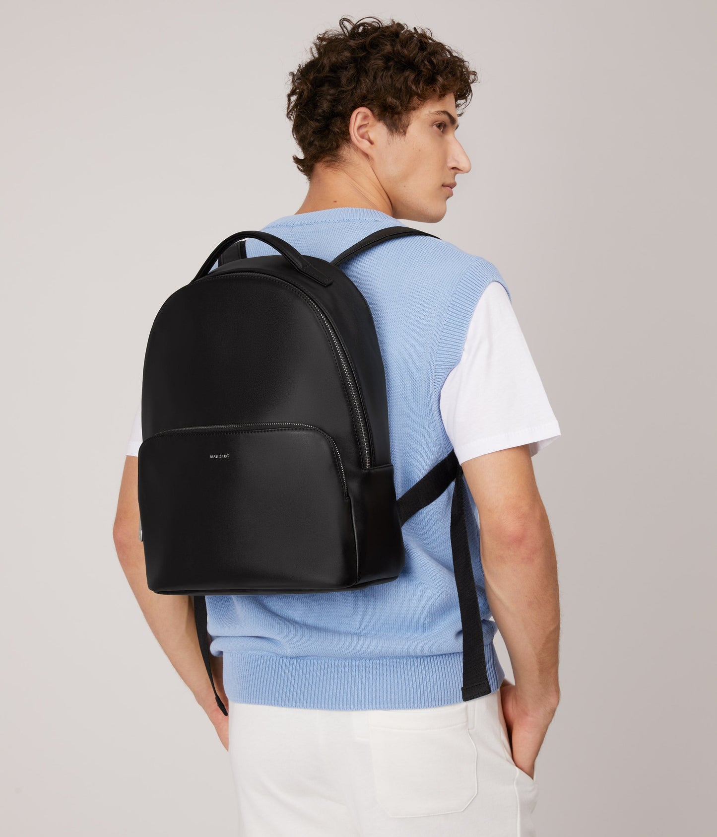 CARO Vegan Backpack - Loom | Color: Green - variant::parrot