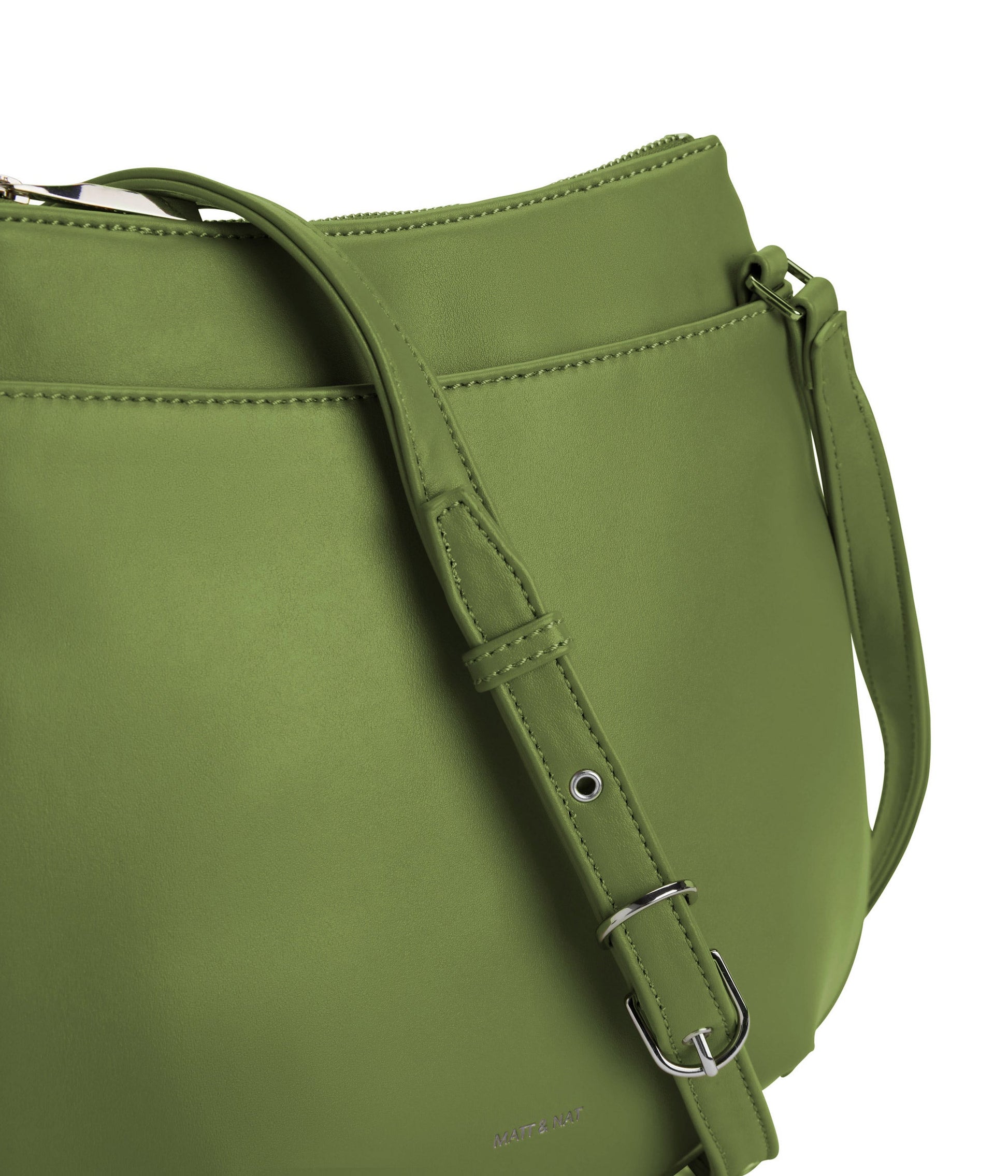 SALO LG Vegan Crossbody Bag - Loom | Color: Green - variant::parrot