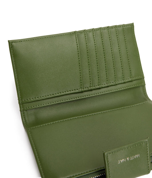 CRUISE Vegan Wallet - Loom | Color: Green - variant::parrot