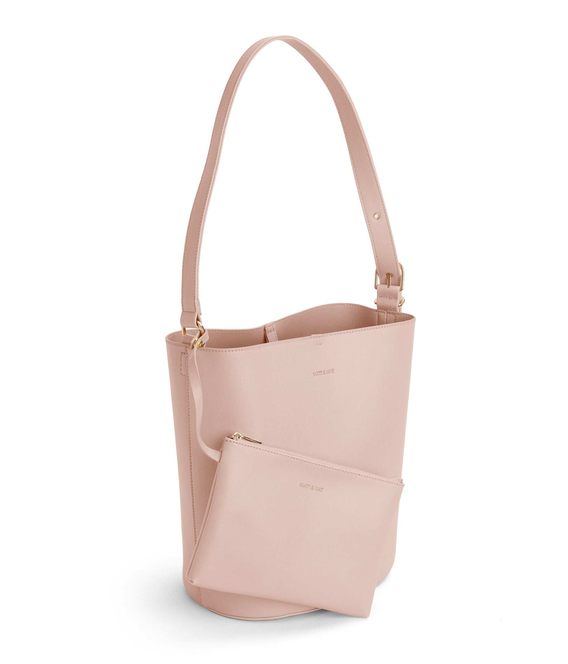 AZUR Vegan Bucket Bag - Vintage | Color: Pink - variant::pastel