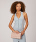 DREWLG Large Vegan Crossbody Bag - Vintage | Color: Blue - variant::oasis