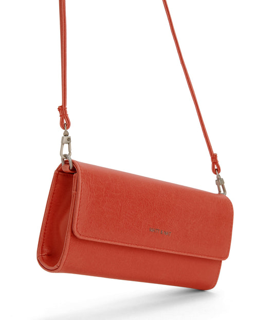 DREWMED Vegan Crossbody Bag - Vintage | Color: Red - variant::cardinal
