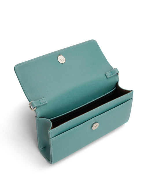 DREWMED Vegan Crossbody Bag - Vintage | Color: Blue - variant::oasis