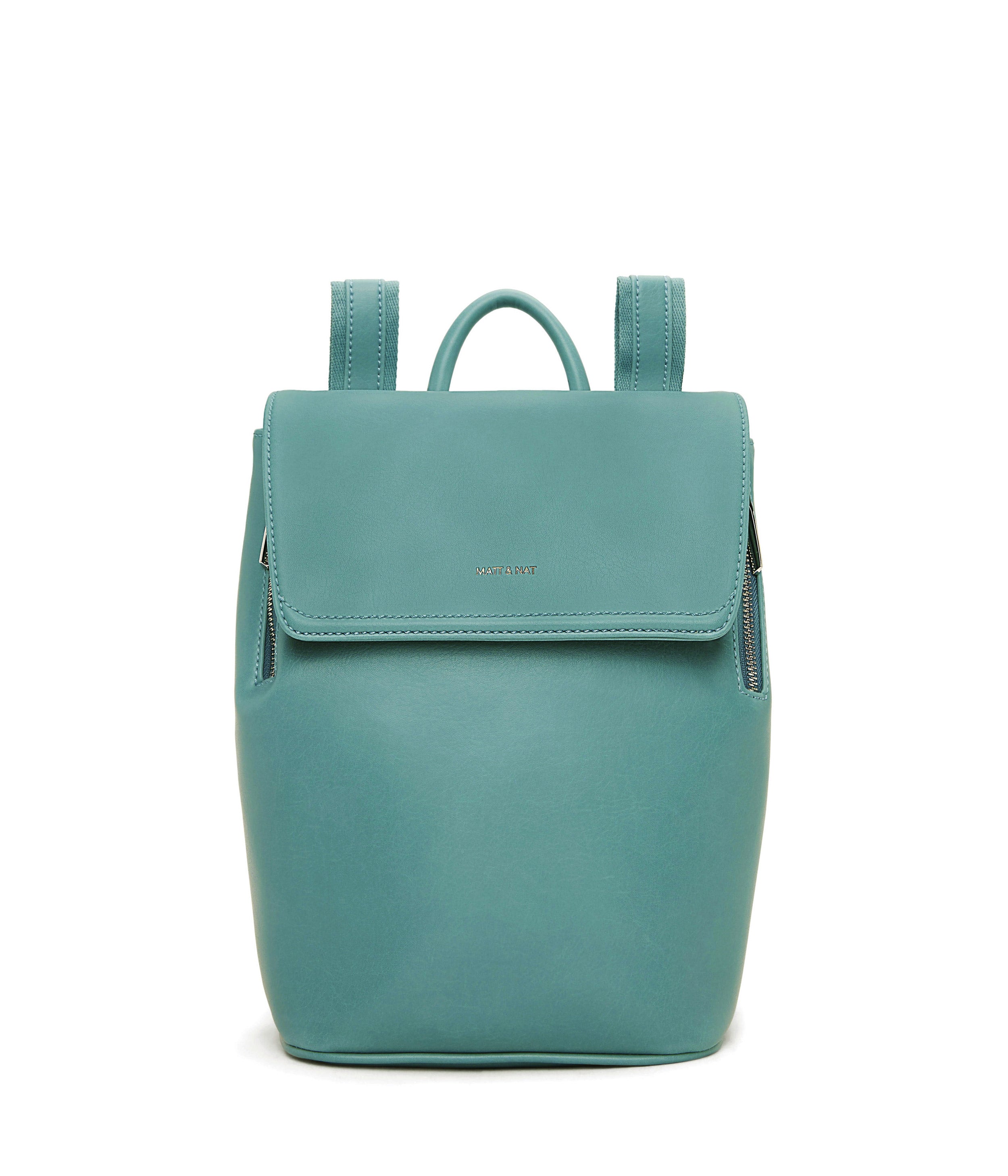 fabi mini backpack Matt & Nat Top flap with magnetic snap closure Matt And Nat Fabi Mini