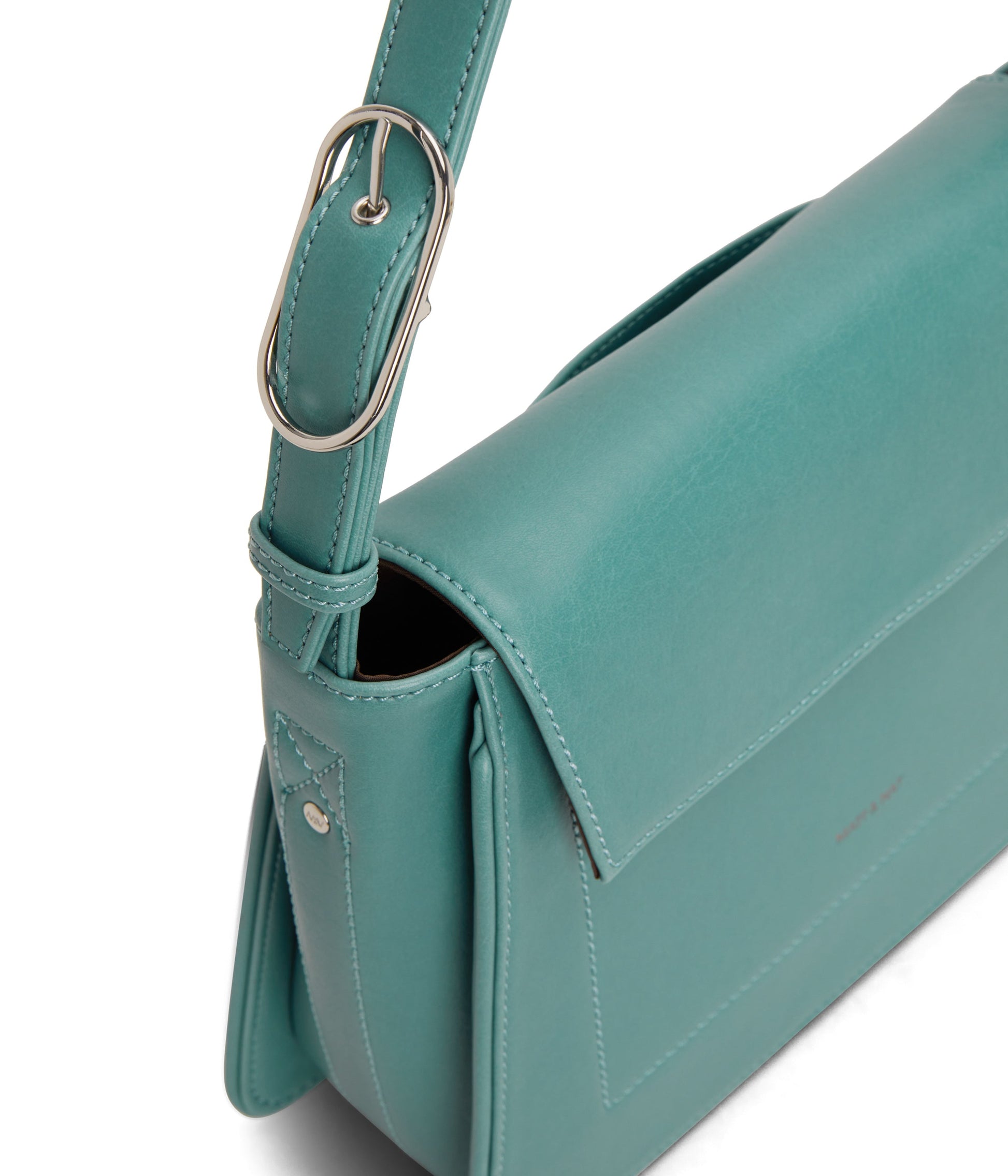 LEIA Vegan Shoulder Bag - Vintage | Color: Blue - variant::oasis