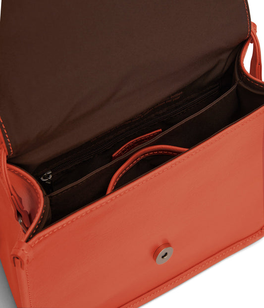 LEV Vegan Crossbody Bag - Vintage | Color: Red - variant::cardinal