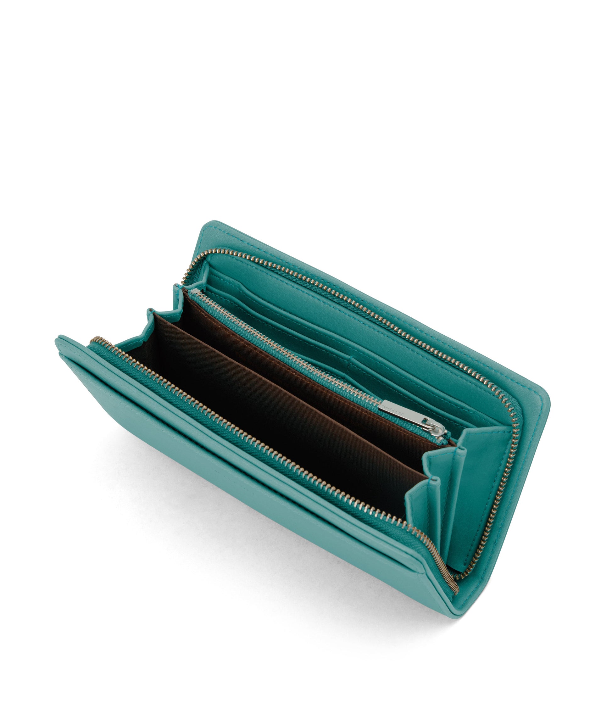 WEBBER Vegan Wallet - Vintage | Color: Blue - variant::oasis