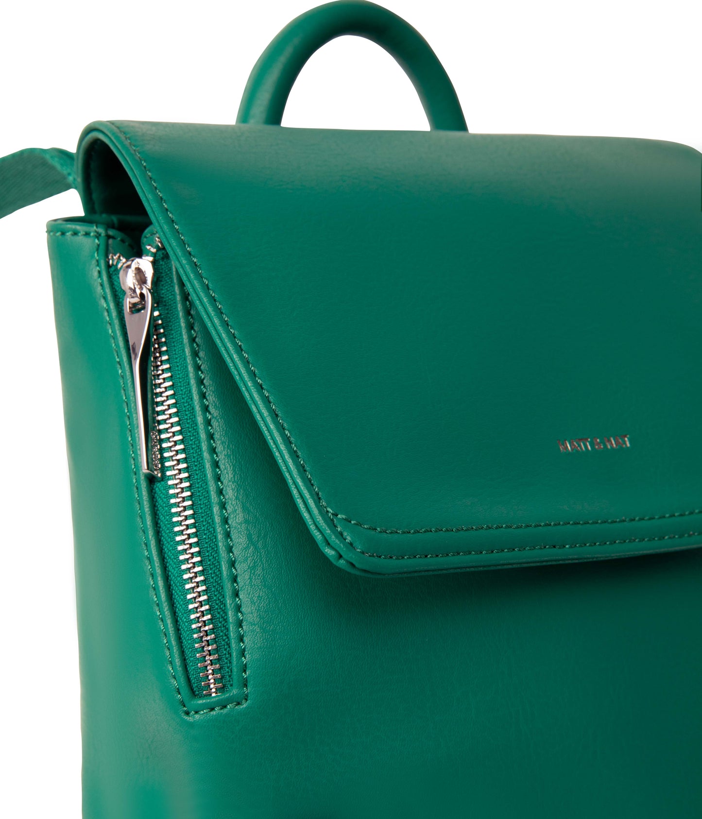 FABIMINI Vegan Backpack - Arbor | Color: Green - variant::peacock