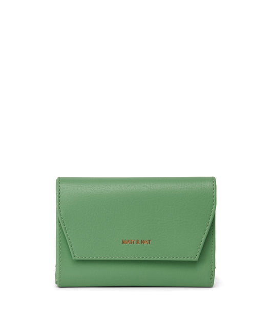 VERASM Small Vegan Wallet - Arbor | Color: Green - variant::pistachio