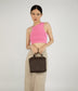 ADELSM Small Vegan Satchel - Purity | Color: Green - variant::herb