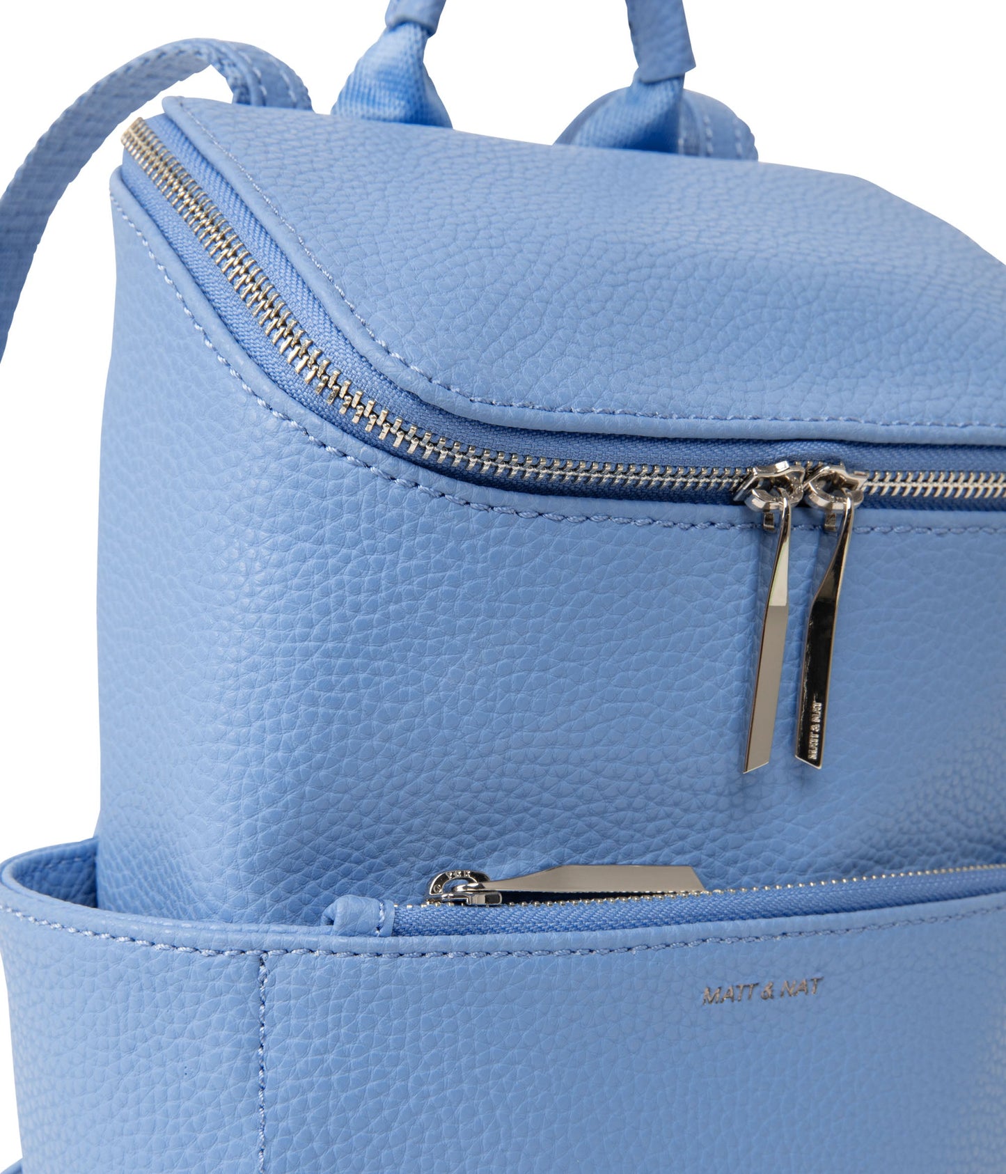 BRAVESM Small Vegan Backpack - Purity | Color: Blue - variant::coast