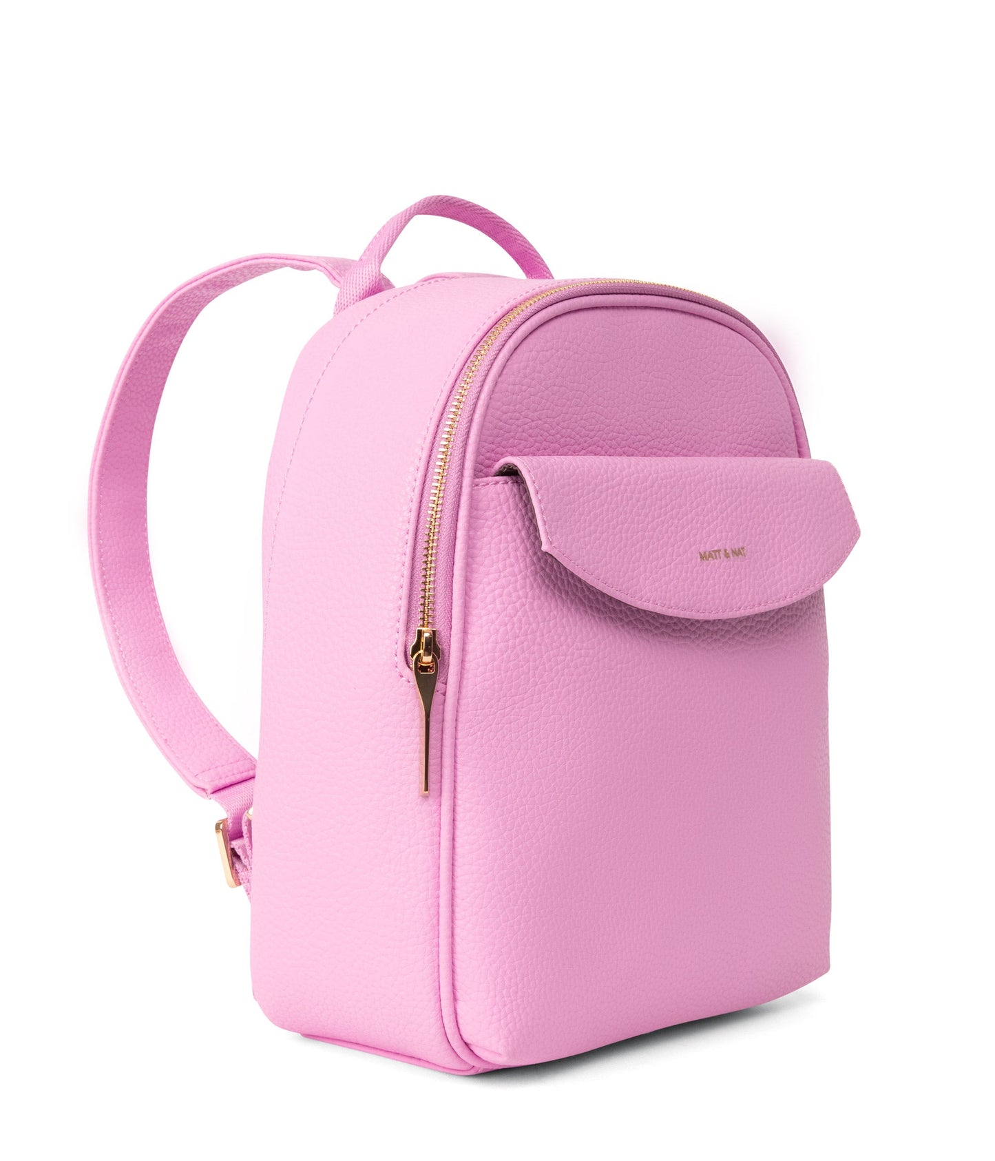 HARLEM Small Vegan Backpack - Purity | Color: Pink - variant::flora
