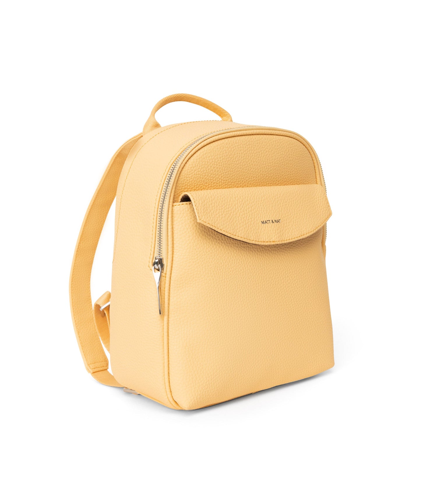 HARLEM Small Vegan Backpack - Purity | Color: Yellow - variant::zest