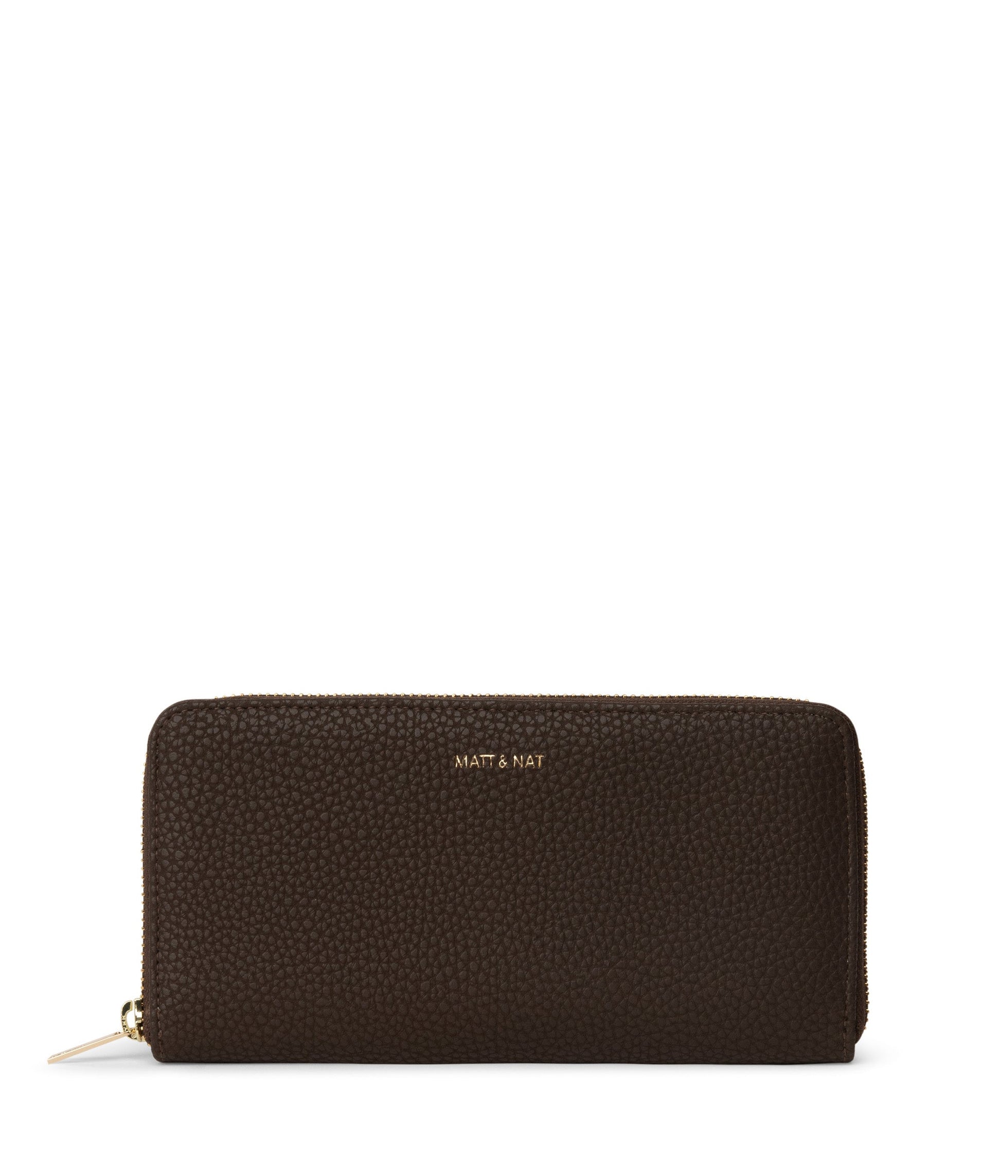 CENTRAL Vegan Wallet - Purity | Color: Brown - variant::truffle