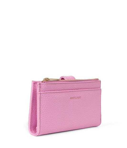 MOTIVSM Small Vegan Wallet - Purity | Color: Pink - variant::flora