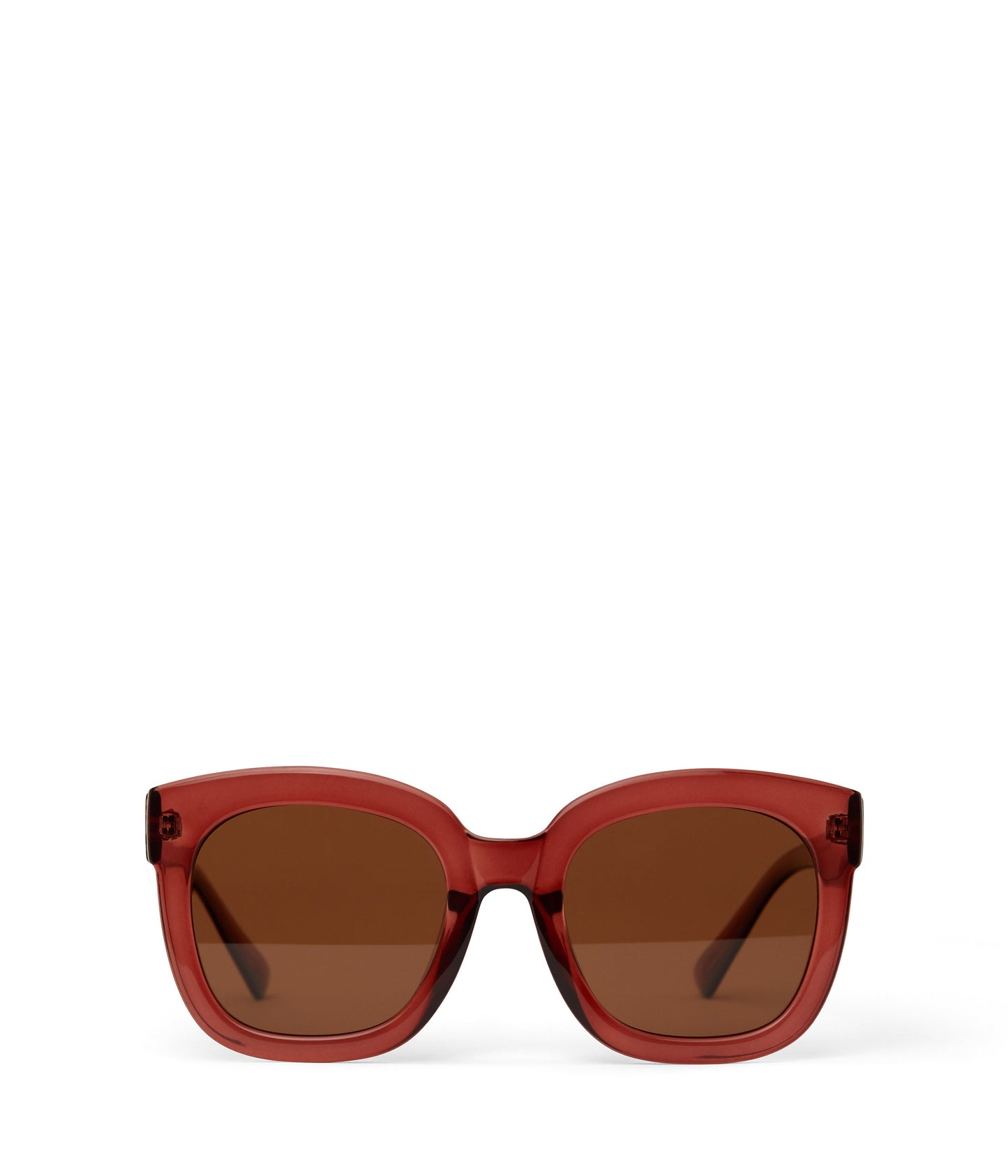 CHARLET Wayfarer Sunglasses | Color: Brown - variant::brown