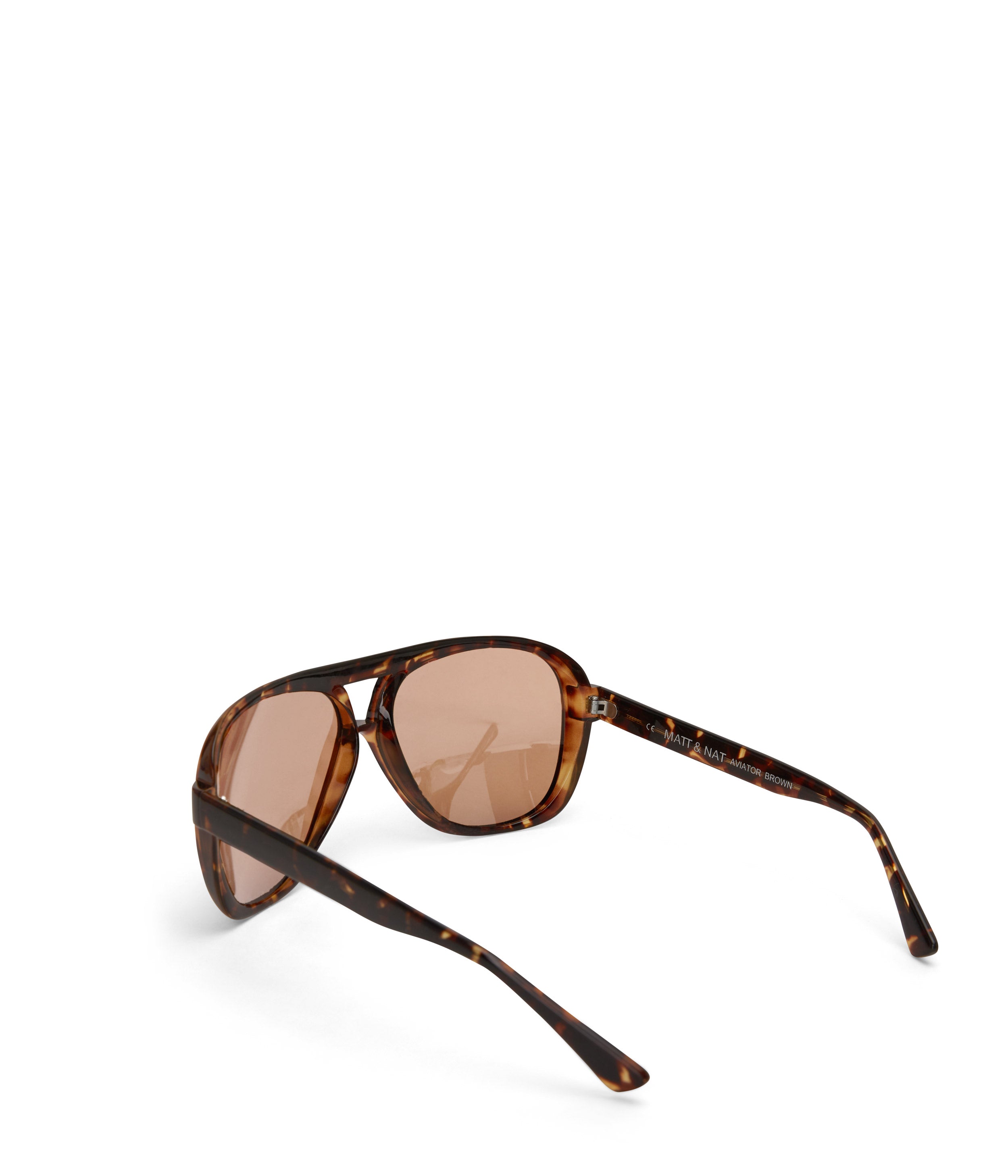 AVIATOR Brown Aviator Sunglasses | Matt & Nat USA