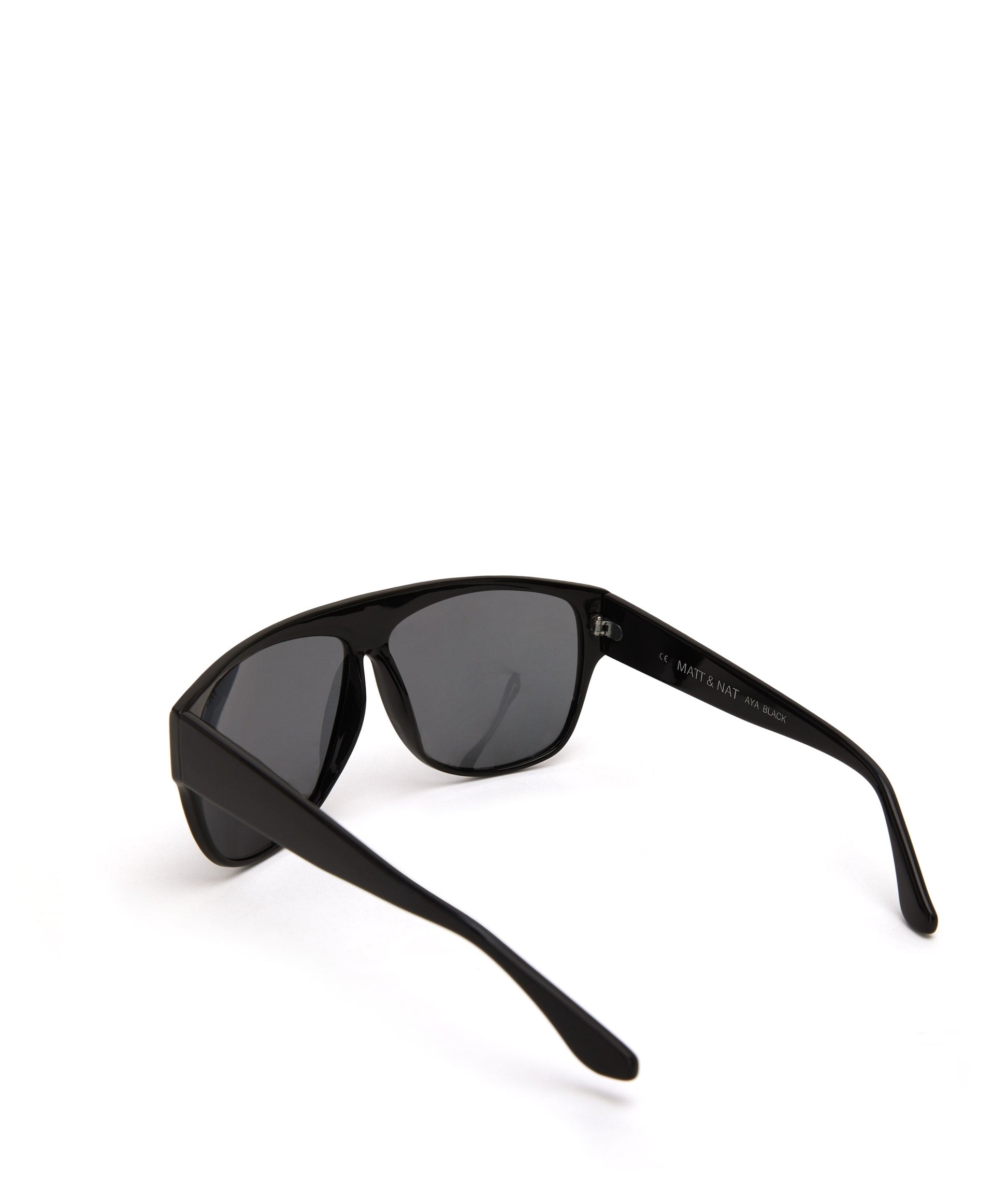 AYA Retro Squared Sunglasses | Color: Black - variant::black