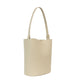 AZUR Vegan Bucket Bag - Vintage | Color: White - variant::vanilla