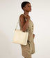 LORO Vegan Shoulder Bag - Vintage | Color: White - variant::vanilla