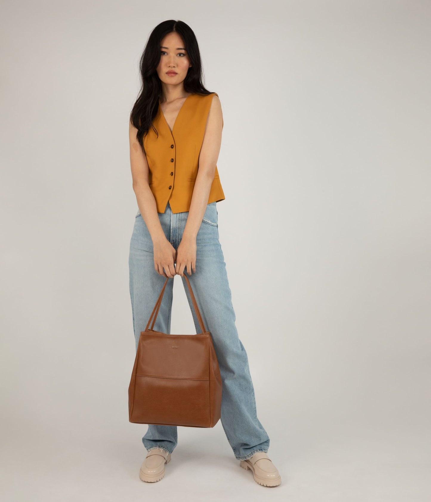 WILLA Vegan Tote Bag - Vintage | Color: White - variant::vanilla