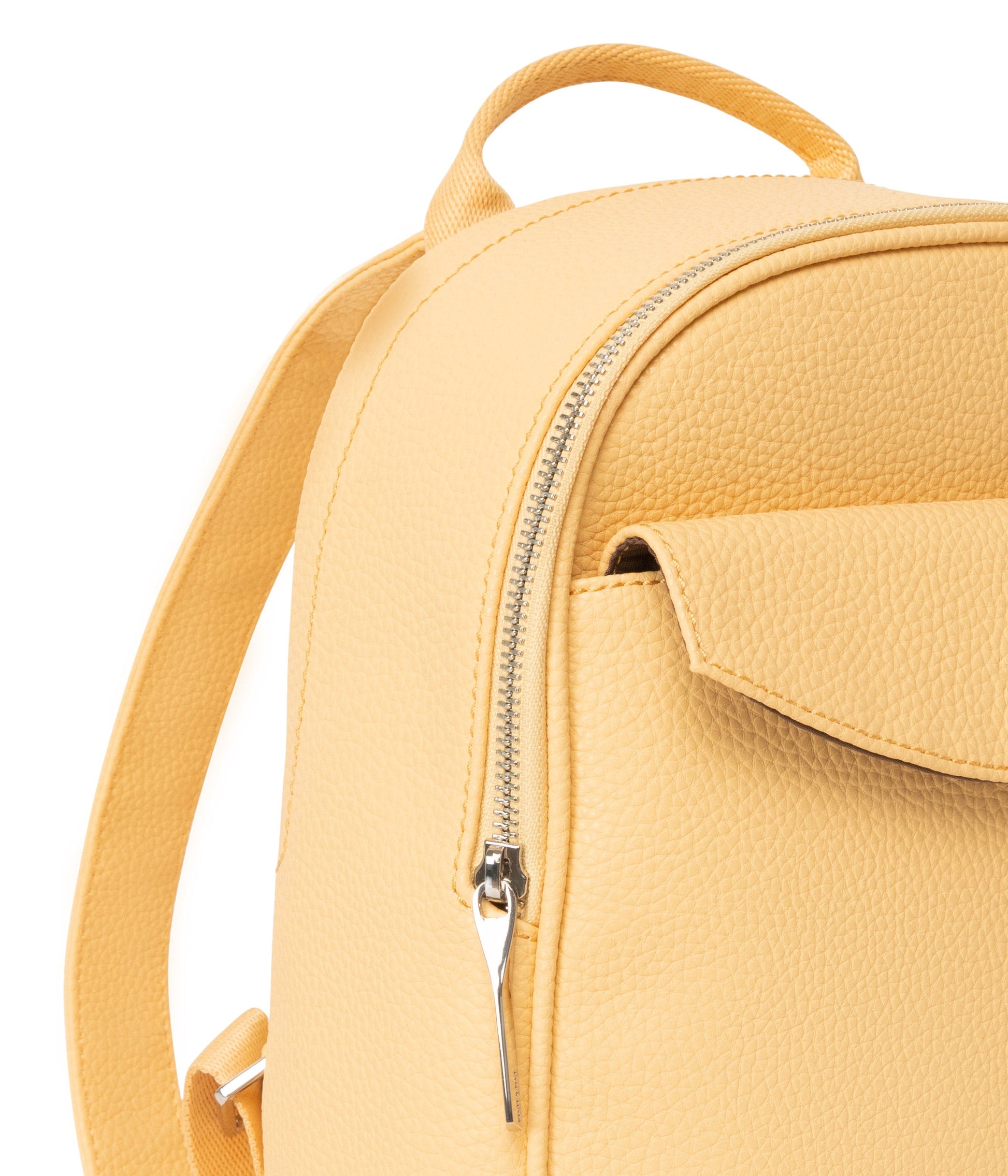 HARLEM Small Vegan Backpack - Purity | Color: Yellow - variant::zest