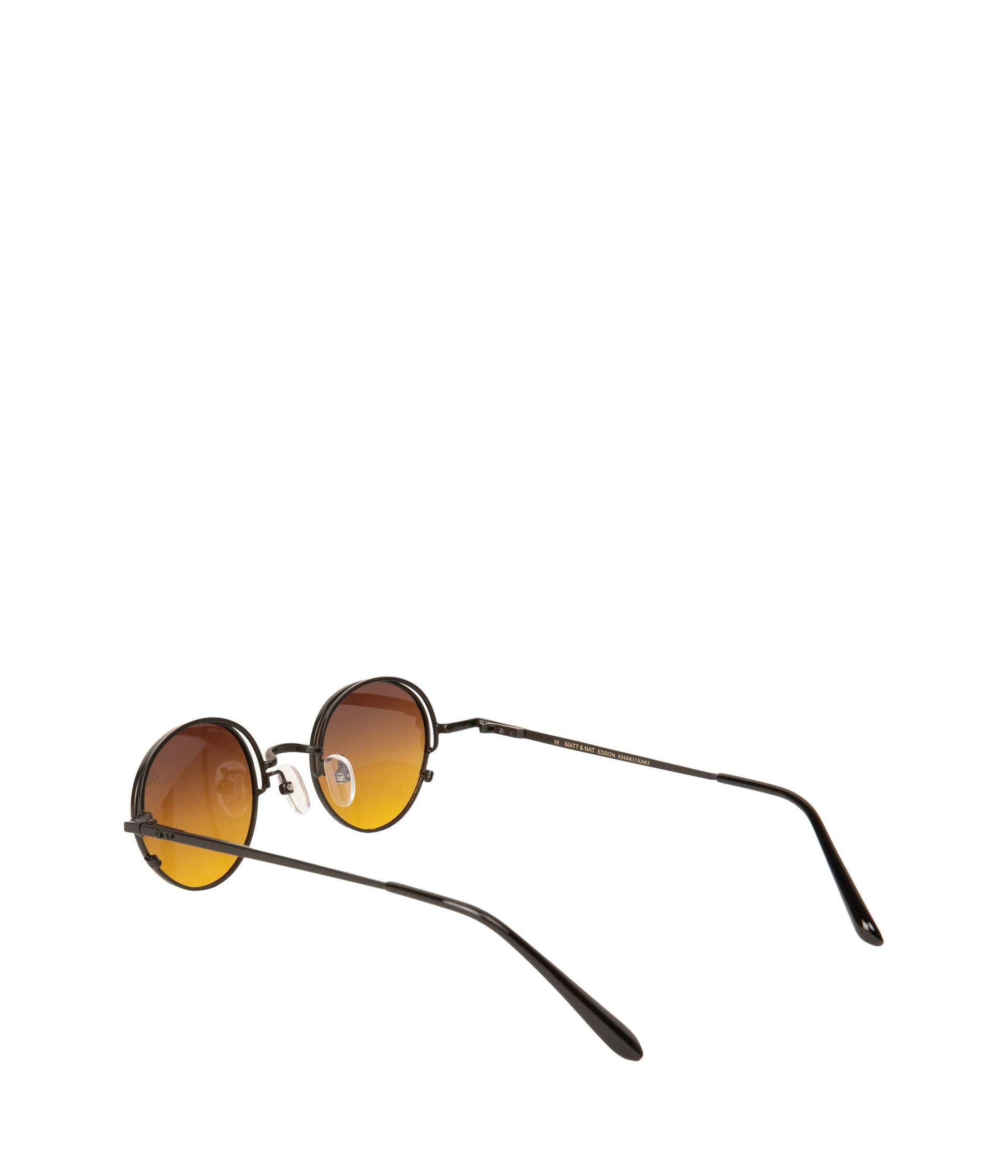 EDDON Small Round Sunglasses | Color: Tan - variant::khaki