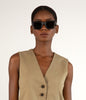 PIA Leopard Rectangle Sunglasses | Color: Leopard - variant::leopard
