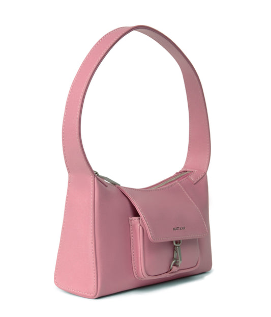 LOTI Vegan Shoulder Bag - Vintage | Color: Pink - variant::smoothie