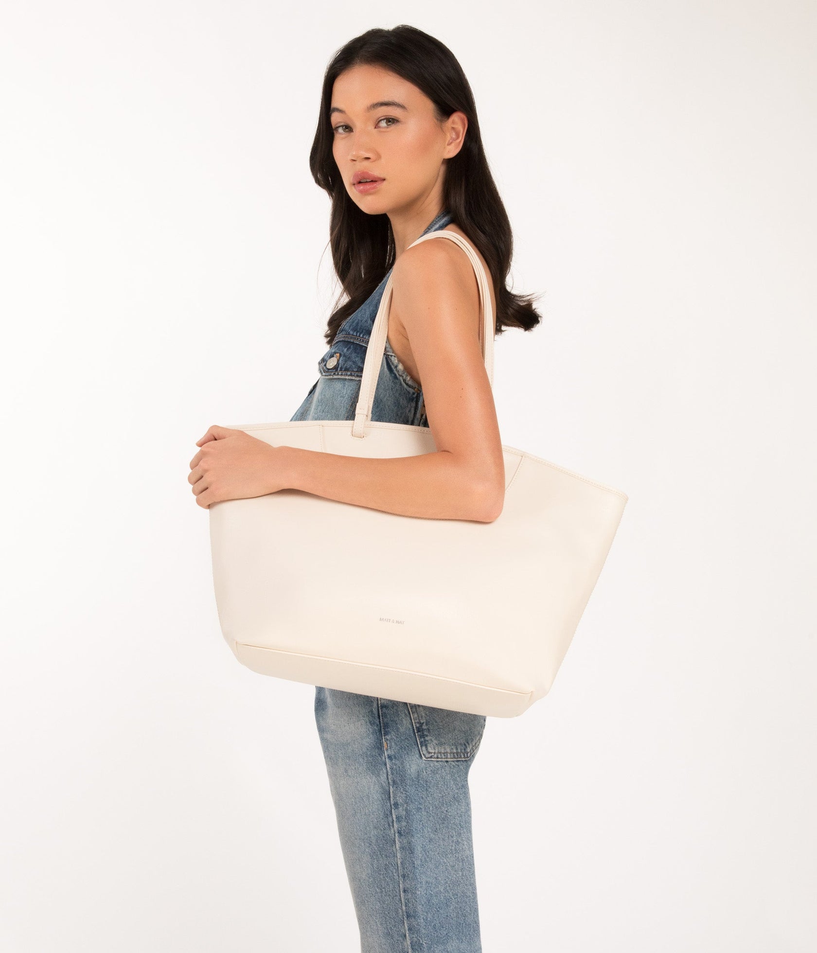 ALLIE Large Vegan Tote Bag - Arbor | Matt & Nat USA