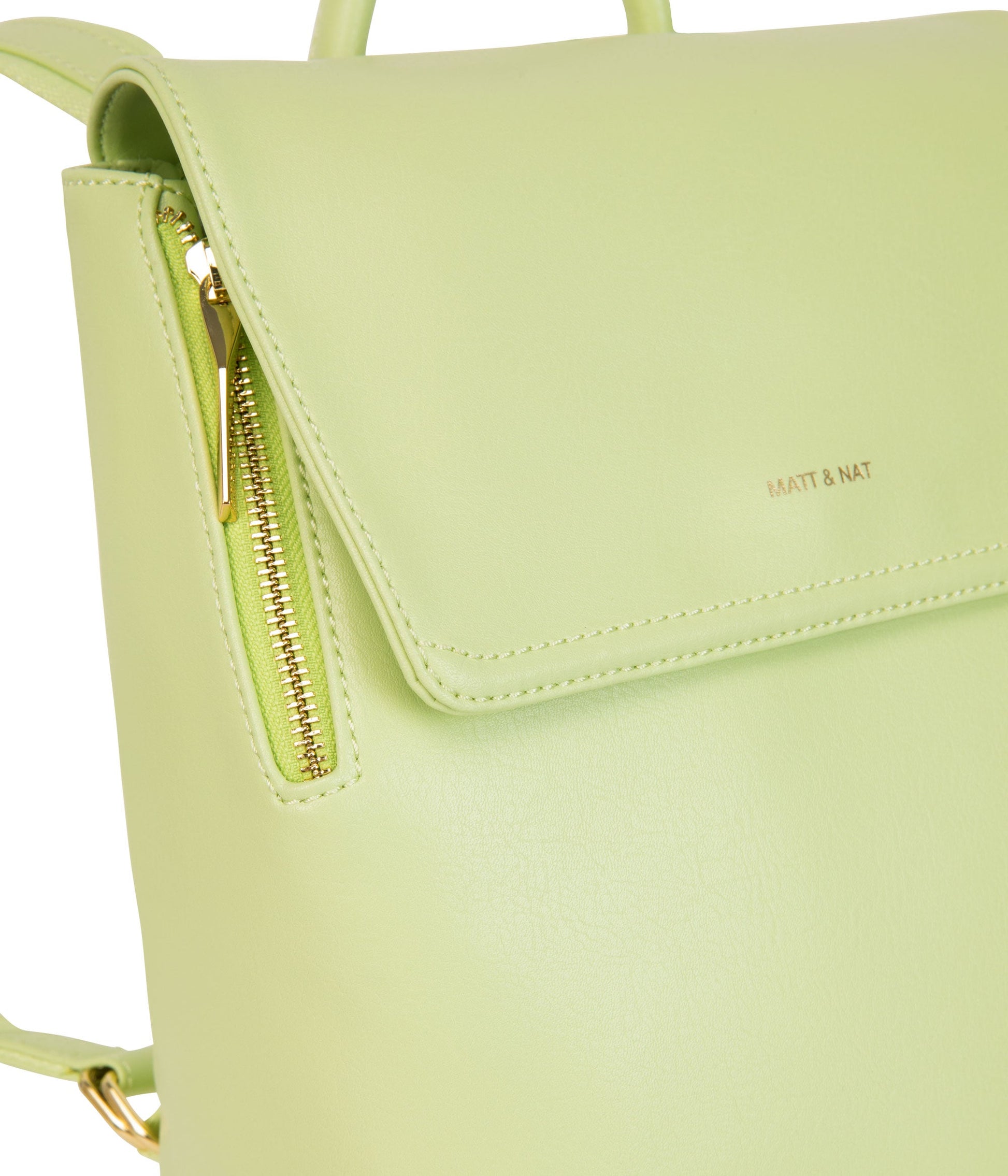 FABI MINI Vegan Backpack - Arbor | Color: Green - variant::martini