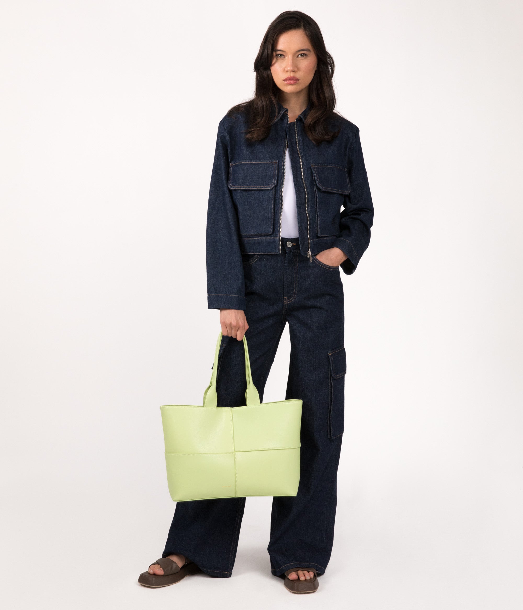 TRISTAN Vegan Tote Bag - Arbor | Matt & Nat USA