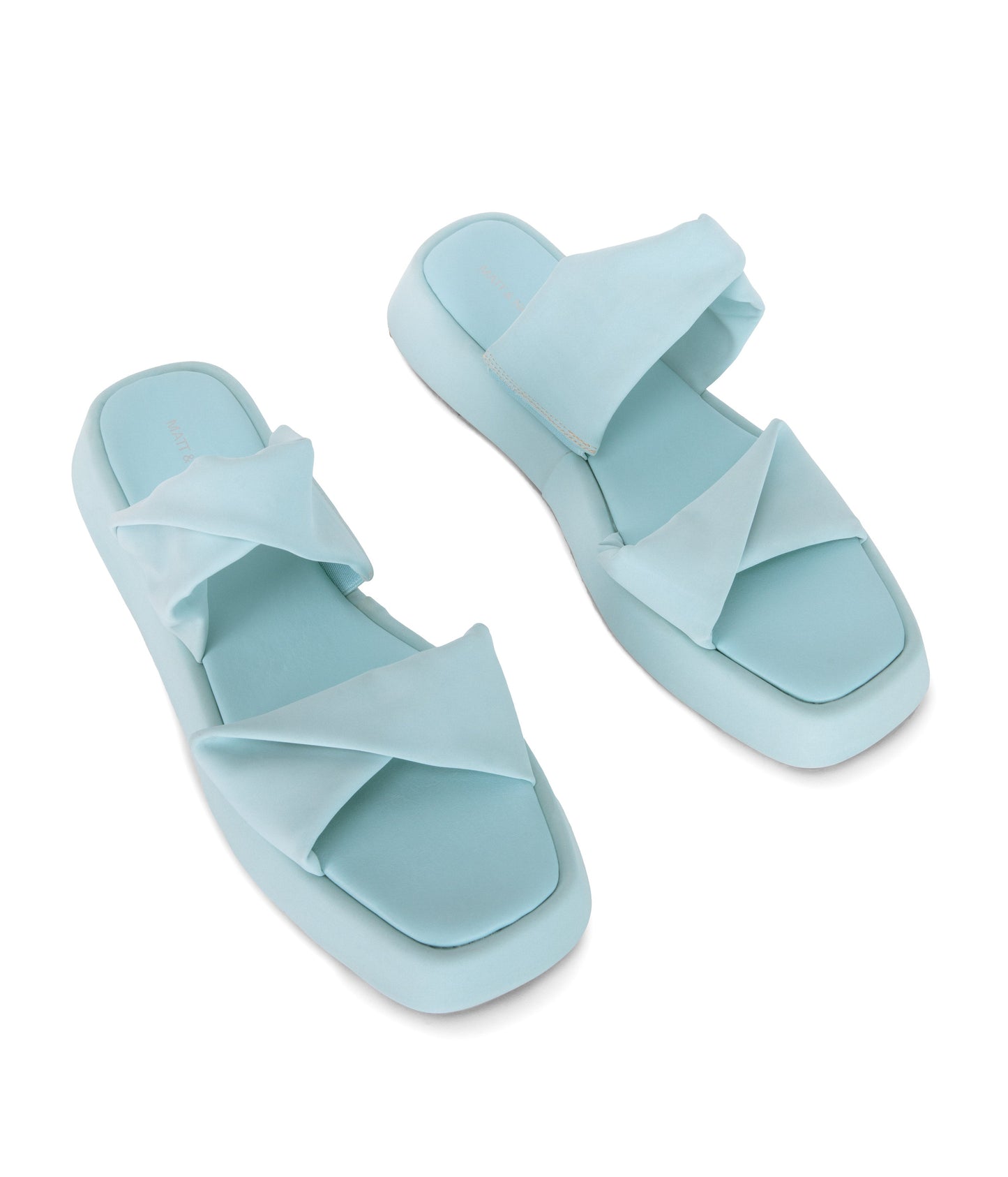 AIKO Women’s Vegan Sandals | Color: Blue - variant::light blue